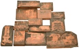 Lot Of Printing Blocks