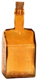 E.C. Booz's Old Cabin Whiskey Bottle