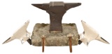Lot Of 3 Small Anvils