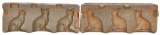 Cast Iron No. 12 Cat Chocolate Candy Mold