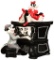Pepe Le Pew and Penelope Piano Cookie Jar