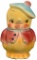 Chick (With Hat) Cookie Jar