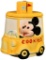 Mickey Mouse in Car Cookie Jar
