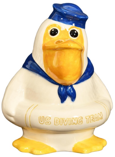Pelican U.S. Diving team Cookie jar