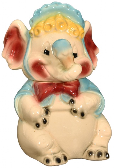 Baby Elephant Cookie Jar