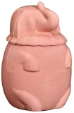 Pink Elephant Cookie Jar