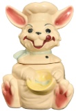 Happy Bunny Cookie Jar
