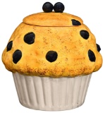 Blueberry Muffin Cookie Jar