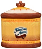 Famous Amos Oblong Cookie Jar