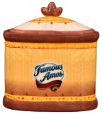 Famous Amos Oblong Cookie Jar