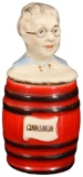 Cinnamon Jar with Old Lady Head