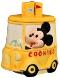 Mickey Mouse in Car Cookie Jar