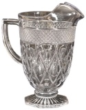 Clear Textured Pitcher