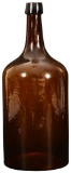 Amber Glass Wine Bottle