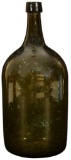 Green Glass Wine Bottle