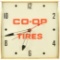 Co Op Tires Lighted Pam Clock
