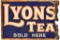 Lyons Tea Flange Sign