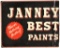 Janney Best Paints Flange Sign