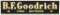 B.F. Goodrich Horizontal Sign