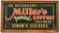 Millar's Pearled Coffees Lighted Sign