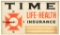 Time Life-health Insurance Lighted Clock