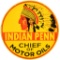 Reproduction Indian Penn Motor Oil Sign