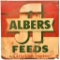 Albers Feed Sign