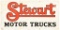 Stewart Motor Trucks Horizontal Sign