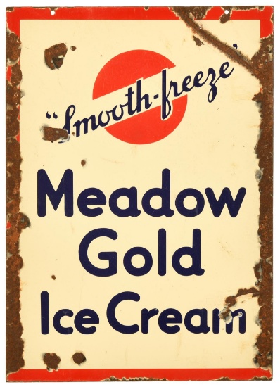 Meadow Gold Ice Cream Sign