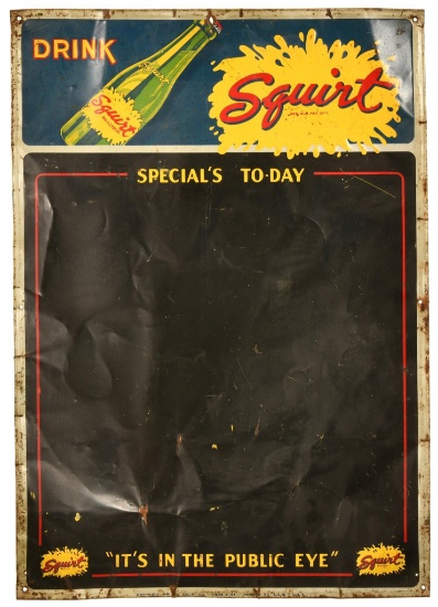 Squirt Chalkboard Sign