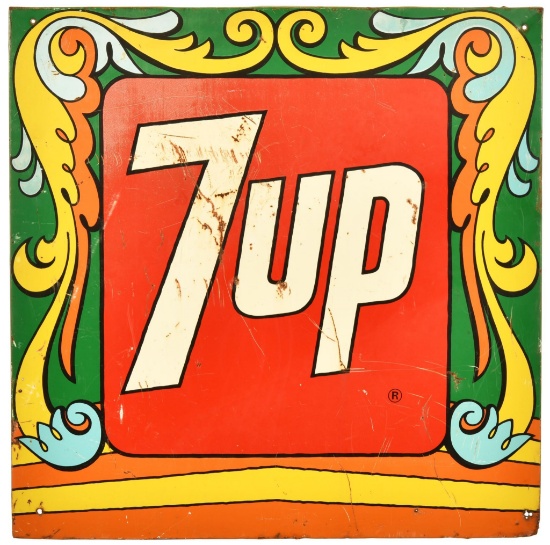 7 Up Square Sign