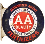 Aa Quality Fertilizers Flange Sign