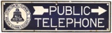 Bell Public Telephone Sign