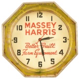 Massey Harris Neon Clock