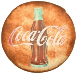 Coca Cola Button With Bottle