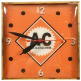 Allis Chalmers Lighted Clock