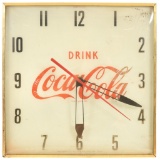 Drink Coca Cola Pam Clock