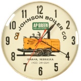 Johnson Boiler Co. Clock