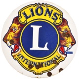 Lions International Sign