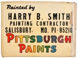 Pittsburgh Paints Sign