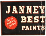 Janney Best Paints Flange Sign