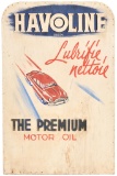 Havoline The Premium Motor Oil Sign
