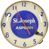St. Joseph Aspirin Telechron Clock