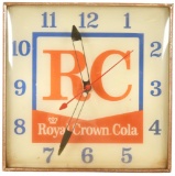 Rc Cola Lighted Clock