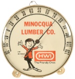 Minocqua Lumber Company Bubble Thermometer