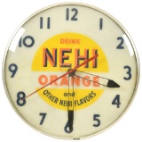 Drink Nehi Orange Lighted Clock