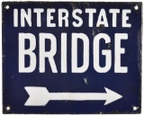 Interstate Bridge Sign