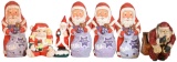 Lot Of 7 Santa Claus Figures
