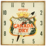 Canada Dry Lighted Pam Clock