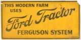 Ford Tractors Masonite Sign